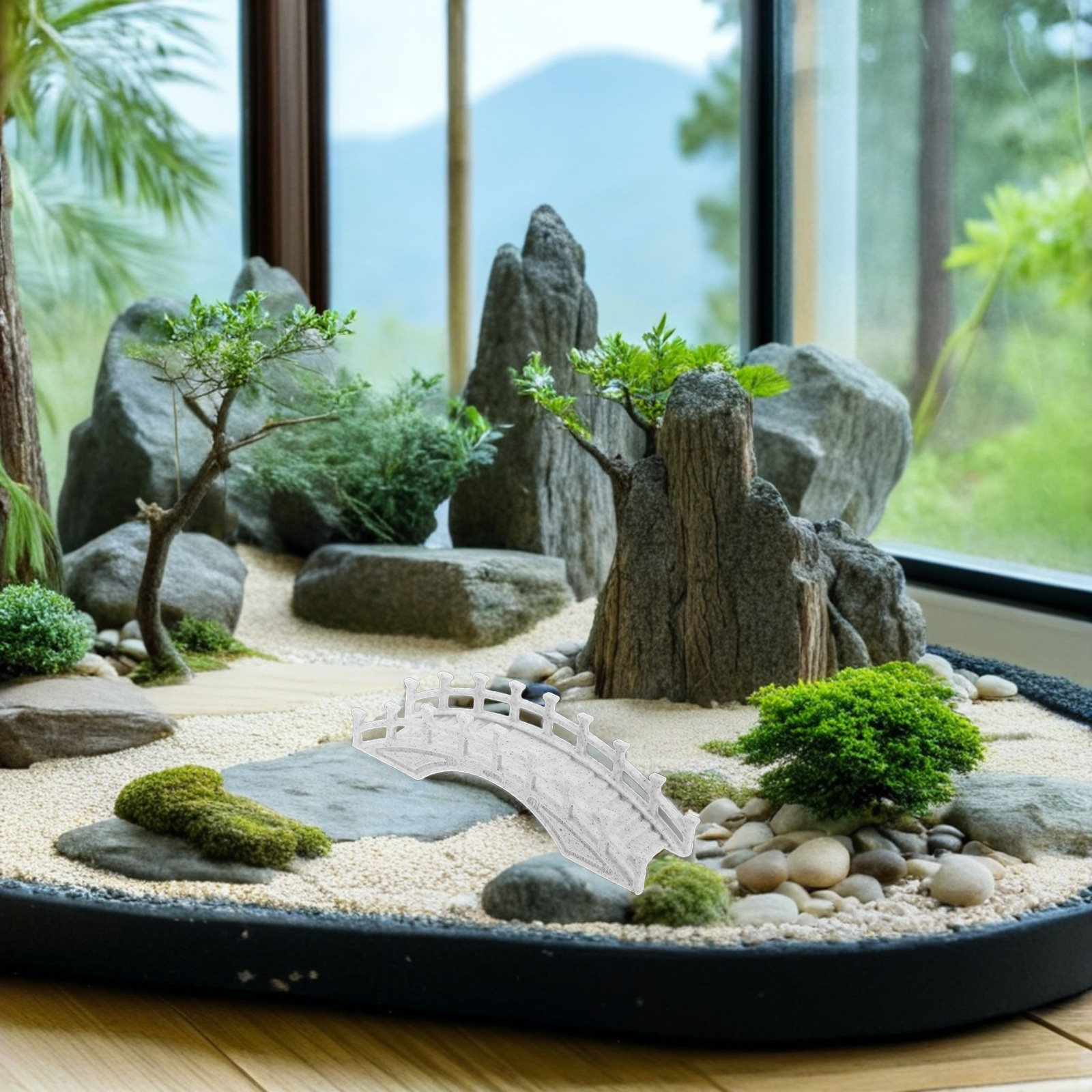 Miniature Arch Bridge Garden B - Aquarium ulasan dan harga
