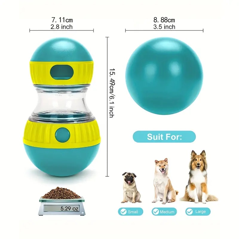 Interactive Dog Snack Dispense - Dog Puzzle Feeder Toy ulasan dan harga