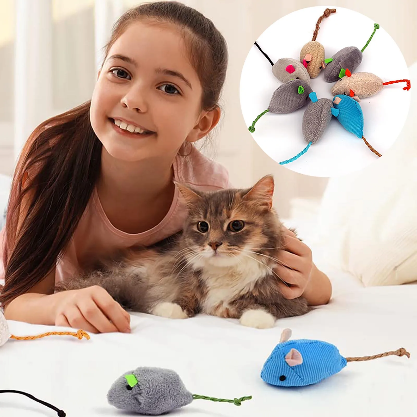 Portable Soft Interactive Plus - Catnip Interactive Plush Mouse ulasan dan harga