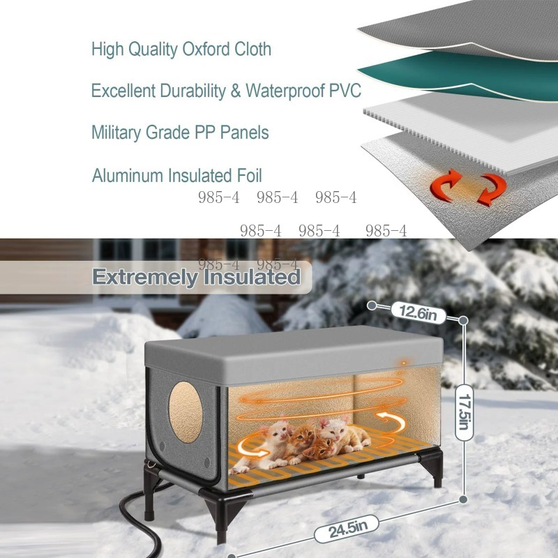 Electric Heating Outdoor Pet H - Pet Beds ulasan dan harga
