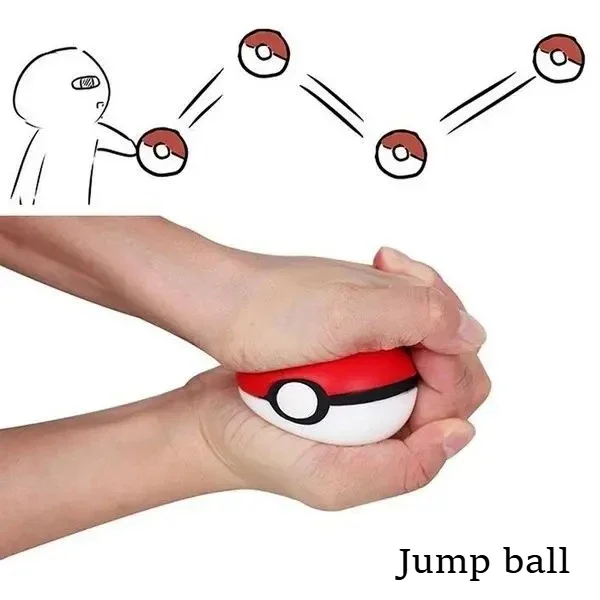 Hot 6cm Pokémon Poké Ball Stre - Interactive Squeaky Plush Dog Toy ulasan dan harga