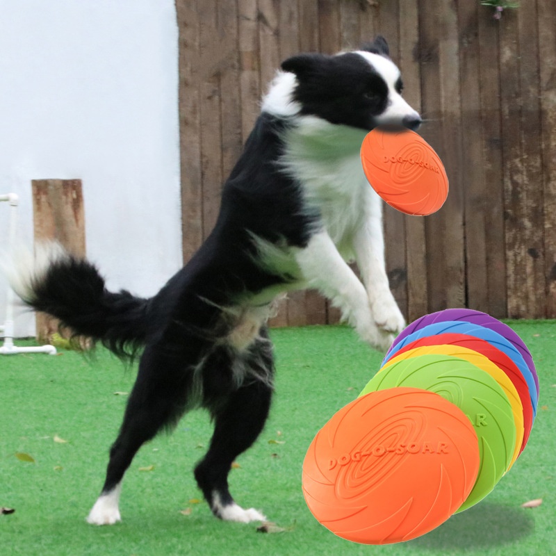 Interactive Silicone Flying Sa - Indestructible Dog Chew Toy ulasan dan harga