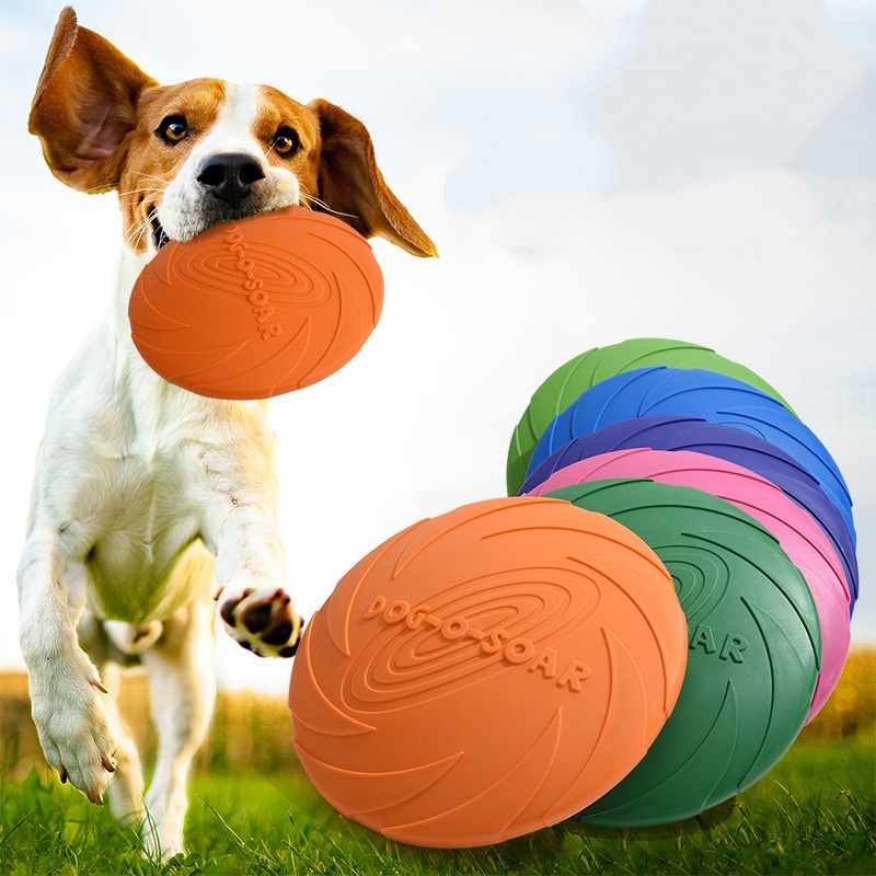 Interactive Silicone Flying Sa - Indestructible Dog Chew Toy ulasan dan harga