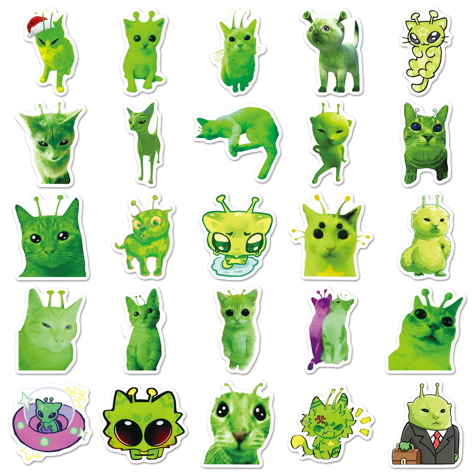 50pcs Abstract Alien Cat Creat - Cat Toys ulasan dan harga